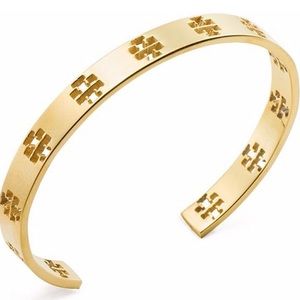 Tory Burch Gold Cuff Bracelet